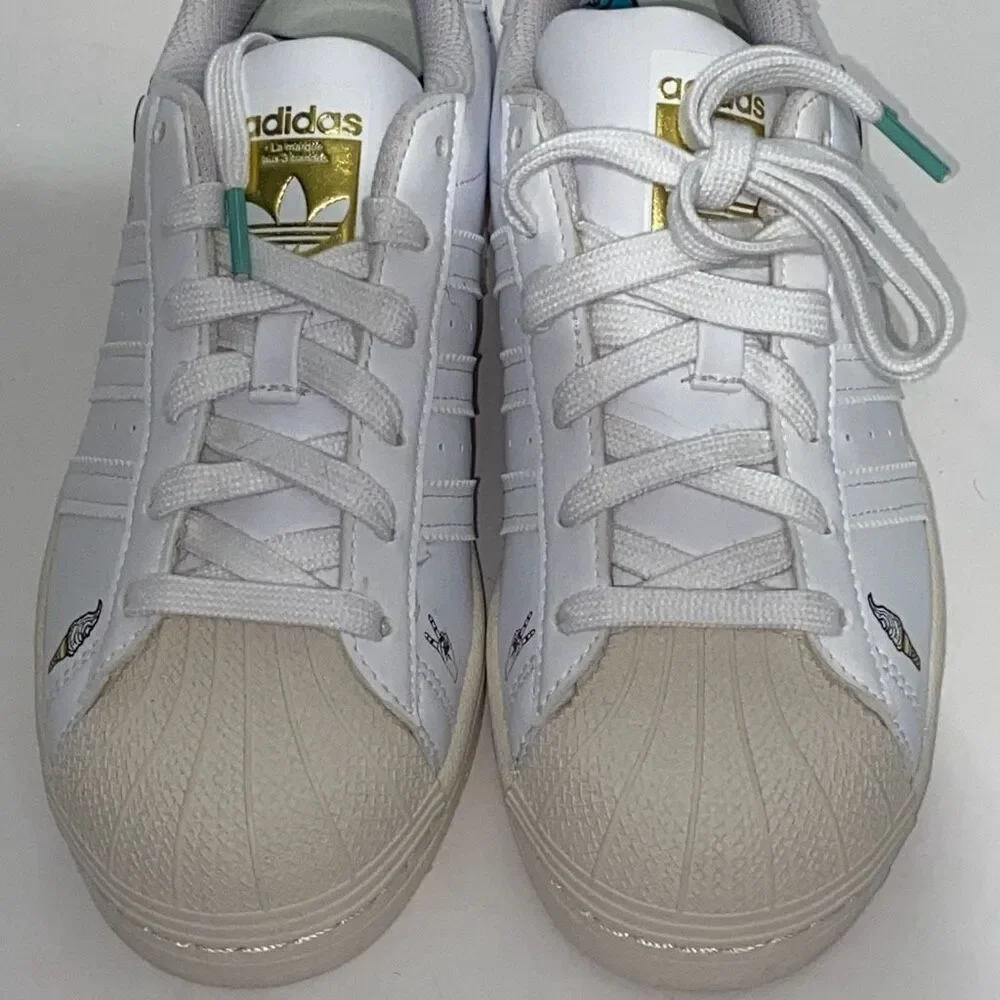 adidas women white